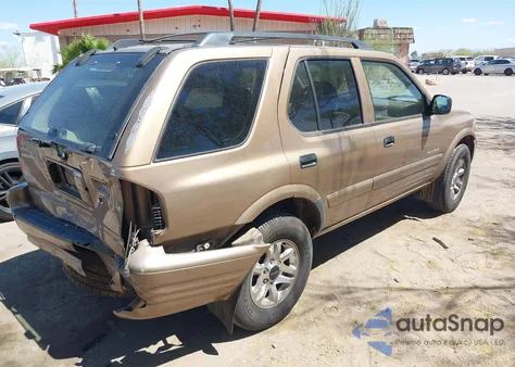 2002 Isuzu Rodeo Ls 3.2L V6/Lse 3.2L V6/S 3.2L V6 из США, поврежденный, VIN 4S2CK58W024305673